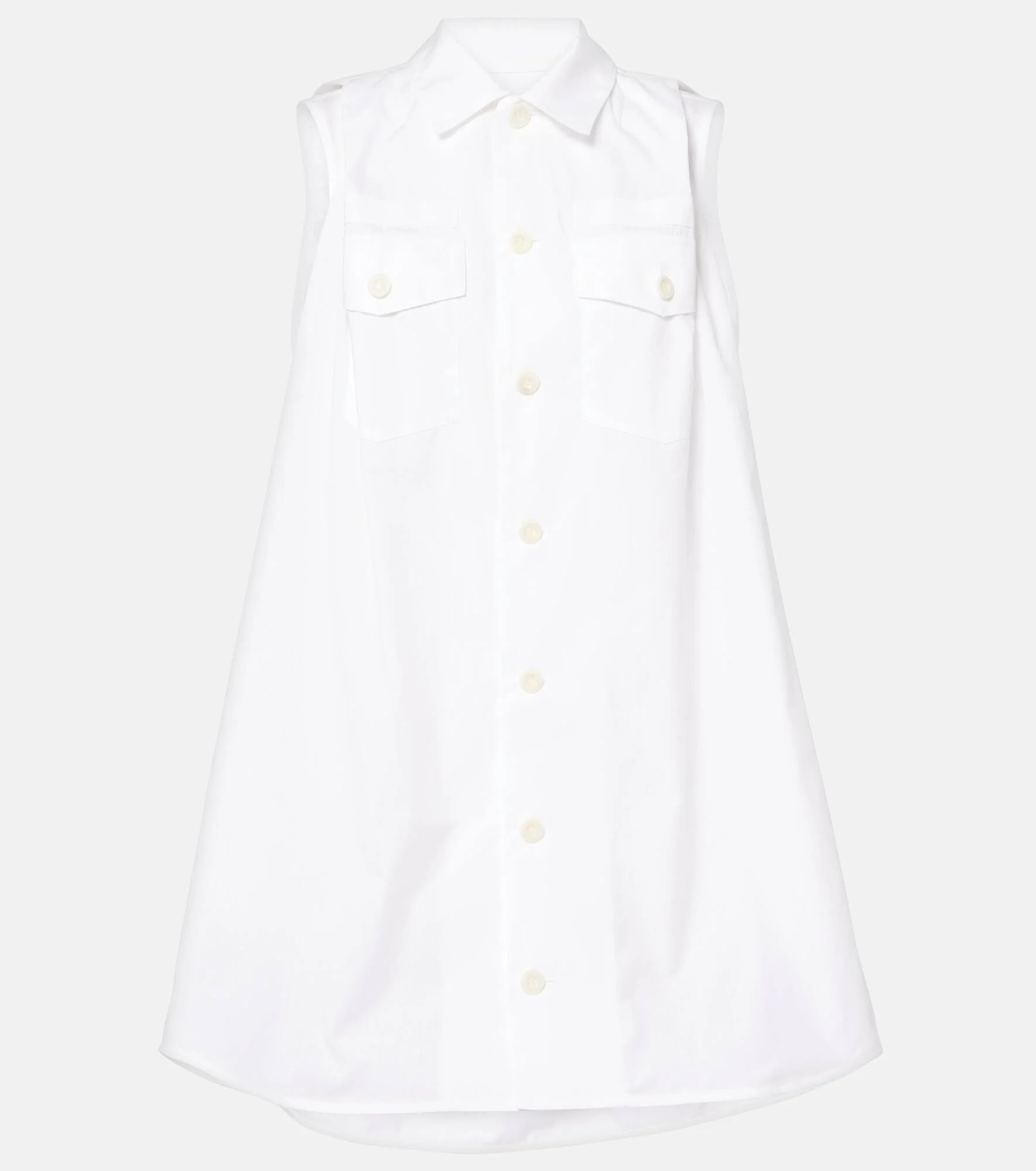 Poplin minidress - 1