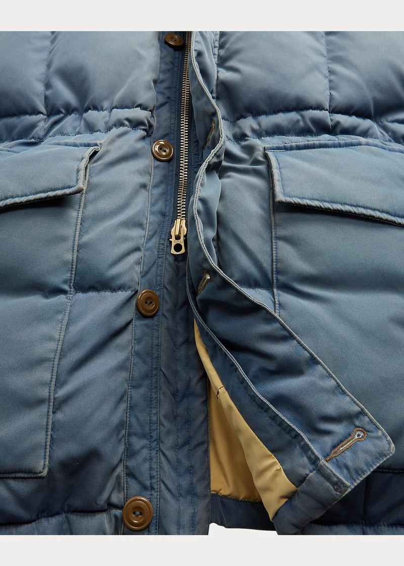 Faux-Fur-Trim Quilted Jacket 5