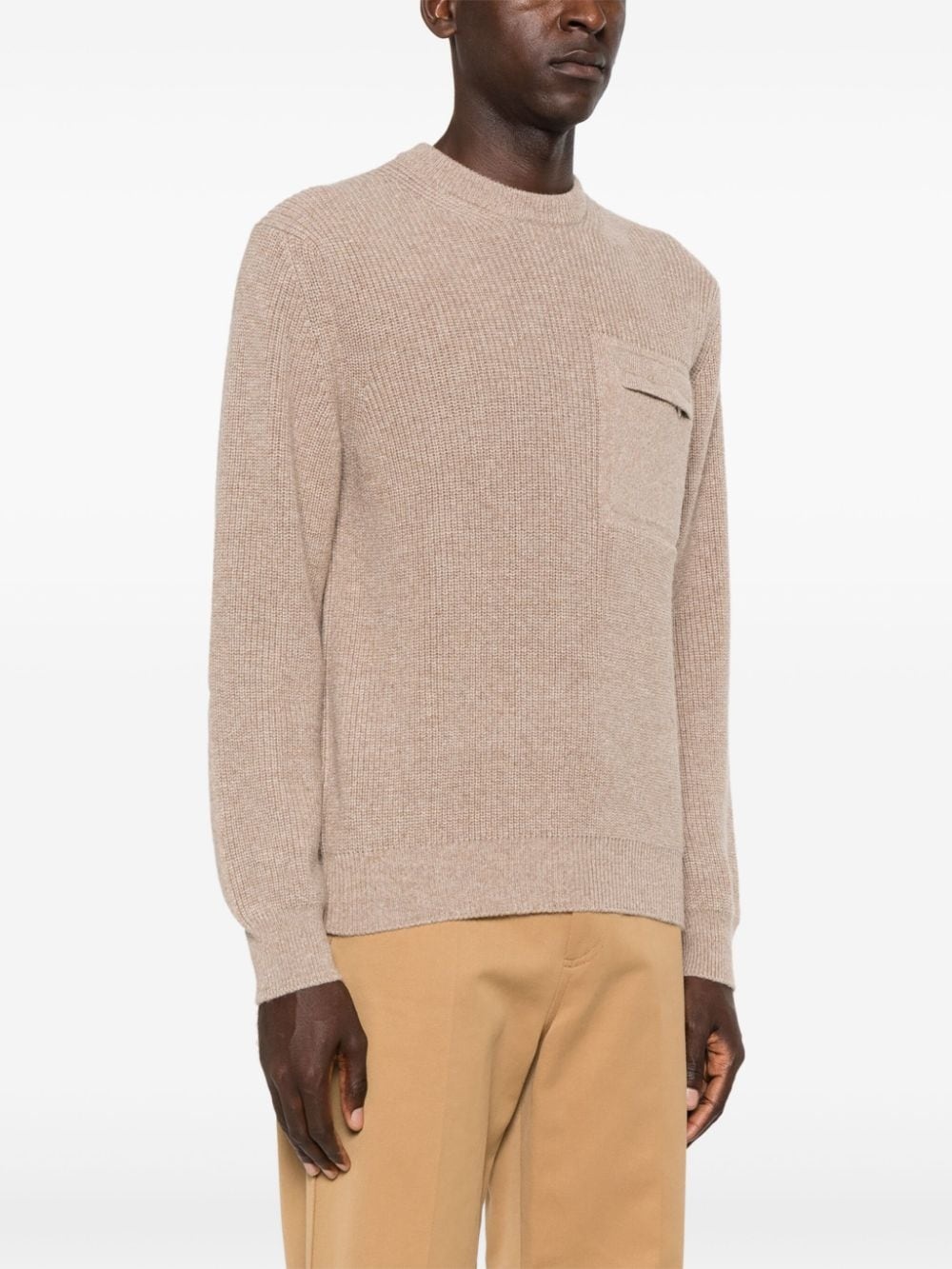 fine-knit cashmere jumper - 3