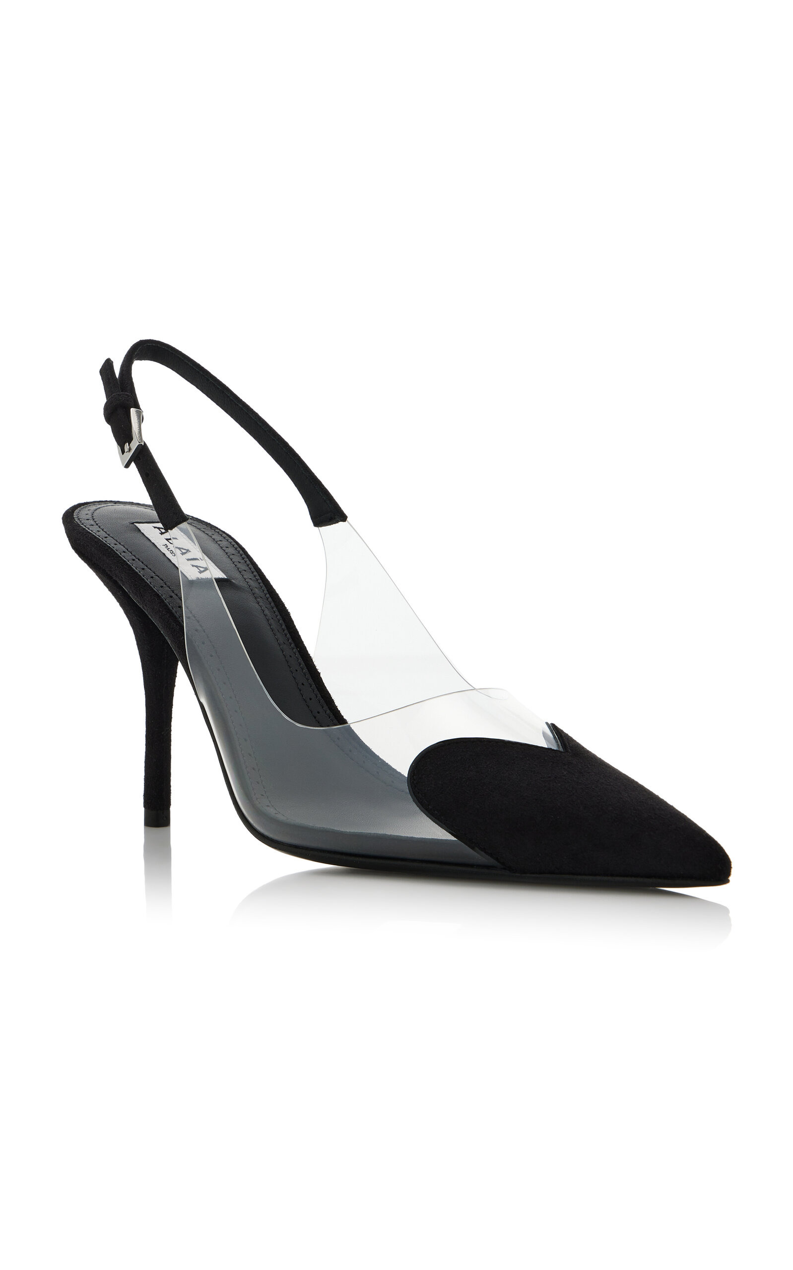 Le Cœur Suede Slingback Pumps black - 3