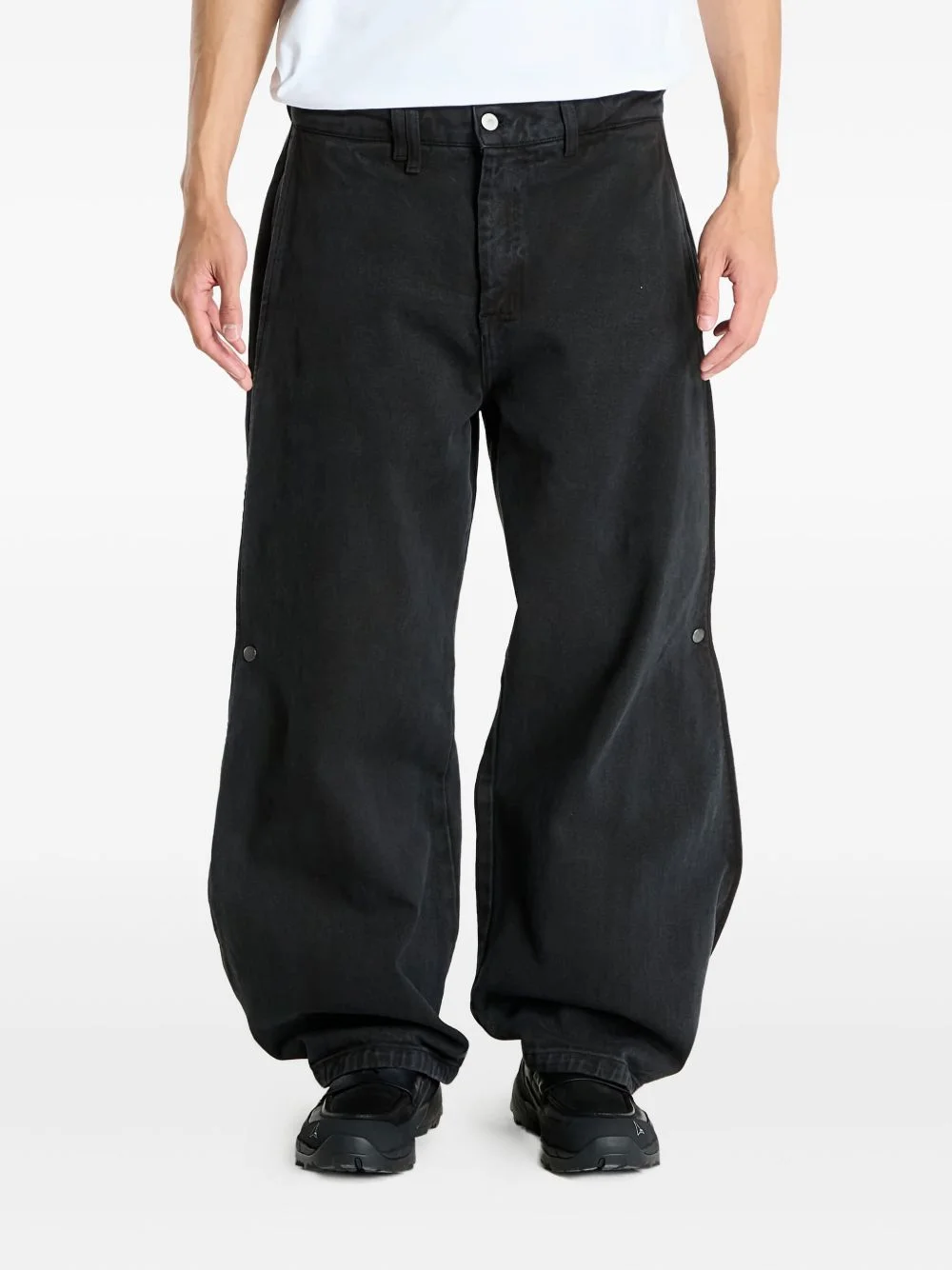 button-fastening trousers - 1