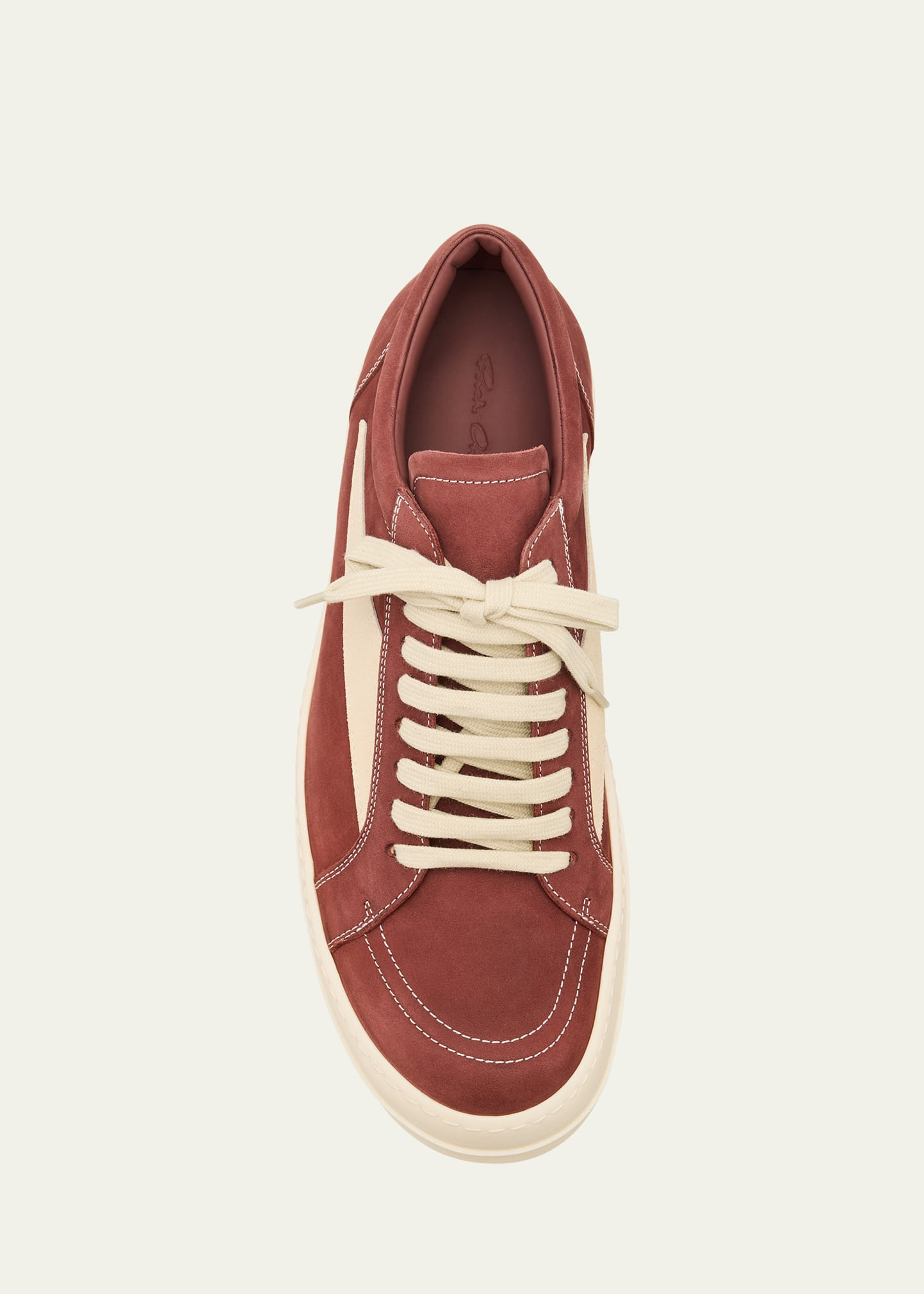 Men's Vintage Sneaks Nubuck and Suede Low-Top Sneakers - 5