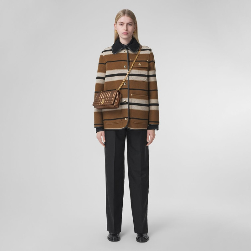 Burberry Small Metallic Quilted Leather Lola Bag outlook