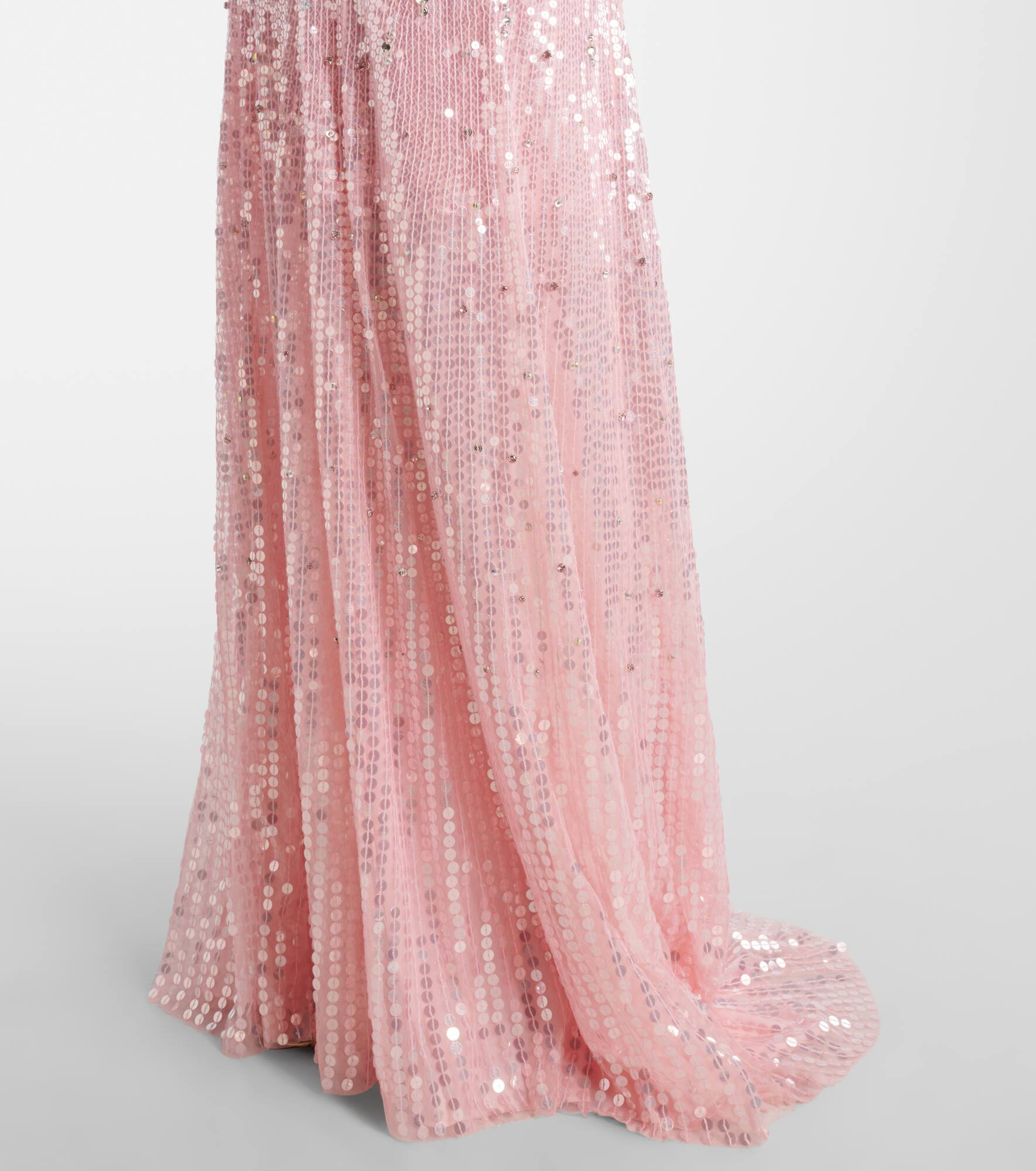 Sarai embellished bustier gown - 5