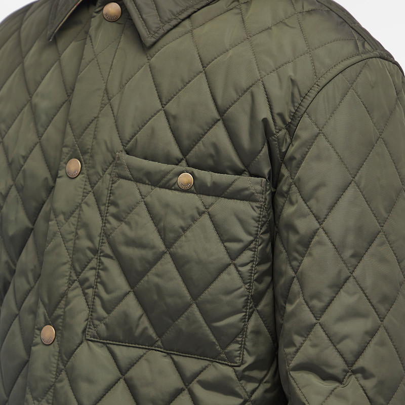 Burberry Quilted Shirt Jacket 5