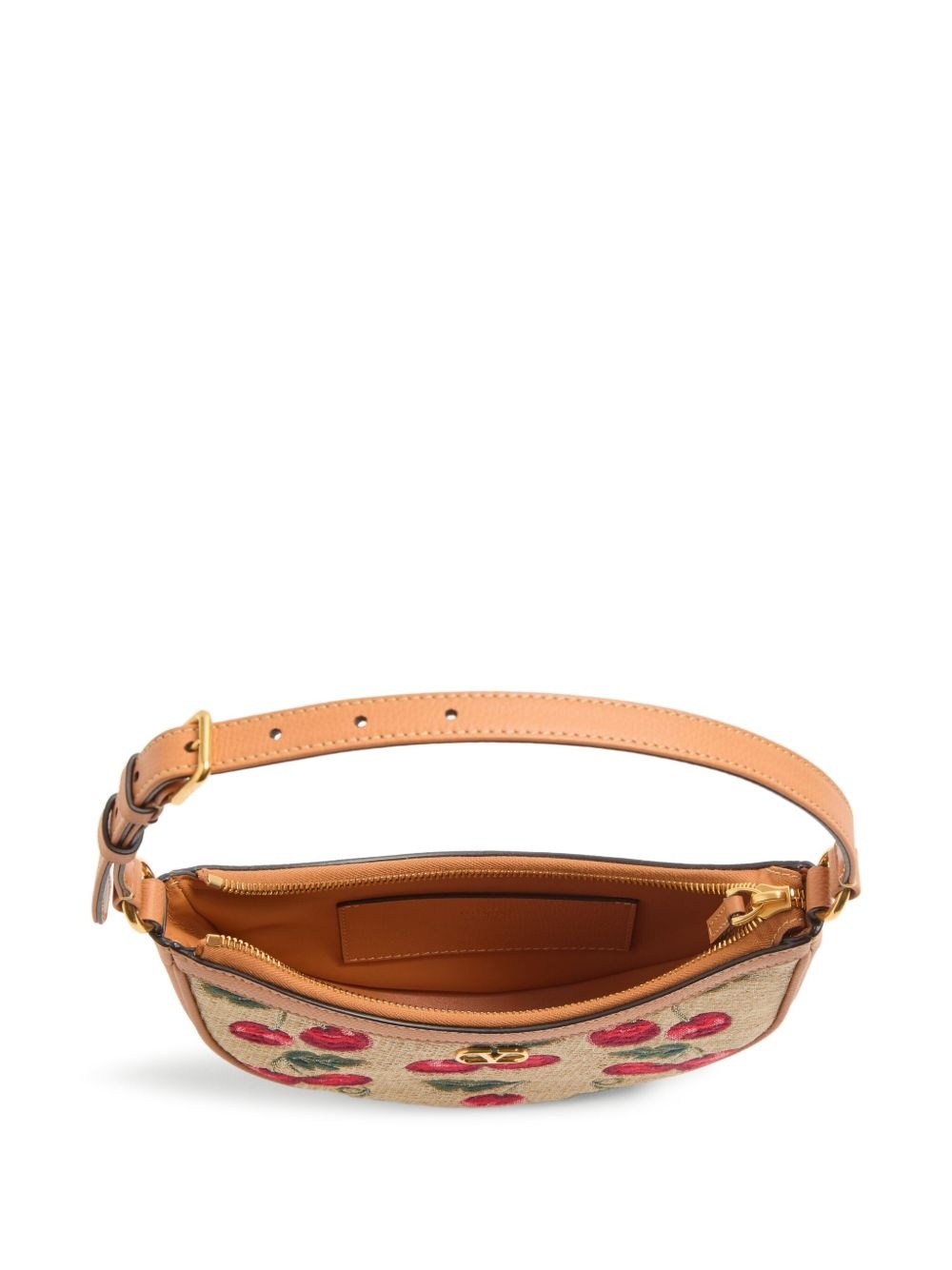 cherry-print shoulder bag - 7