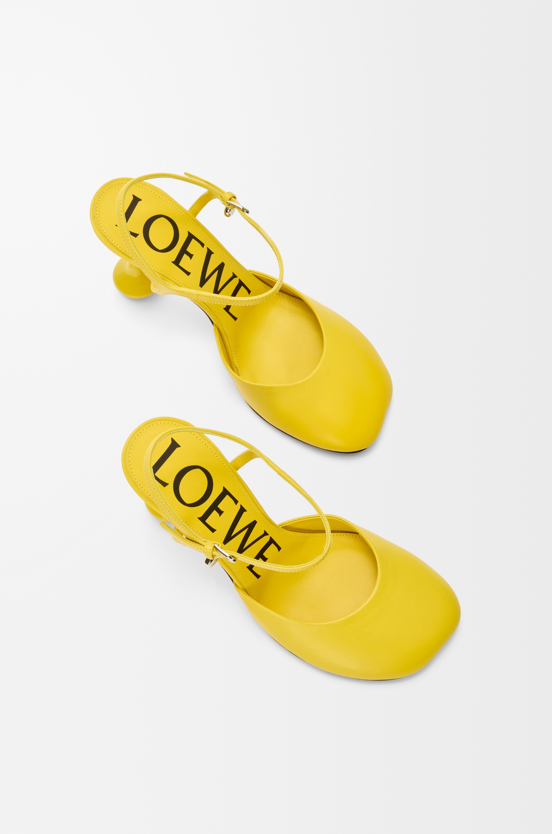 Toy ankle strap pump in lambskin - 4