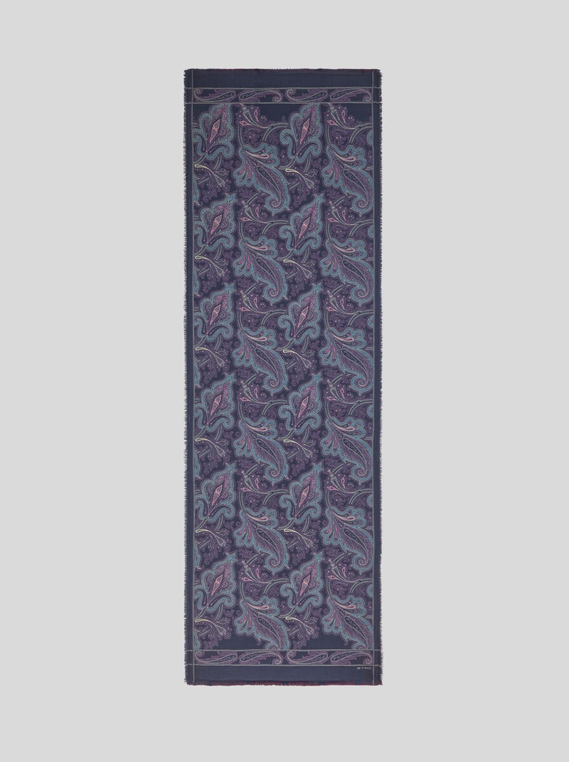 Etro PRINTED DOUBLE JACQUARD SCARF outlook