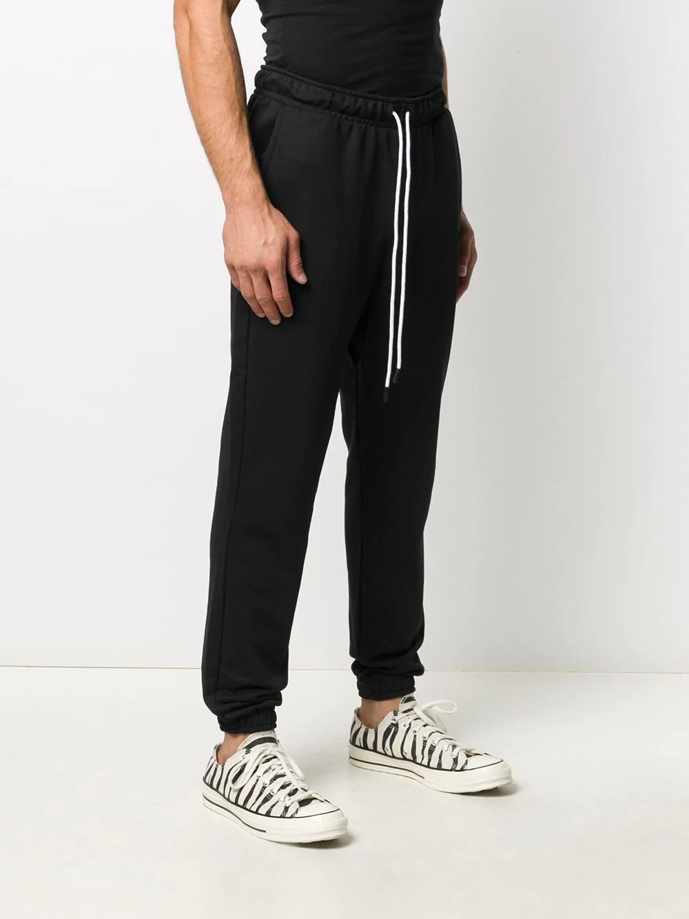 logo print track pants  - 3