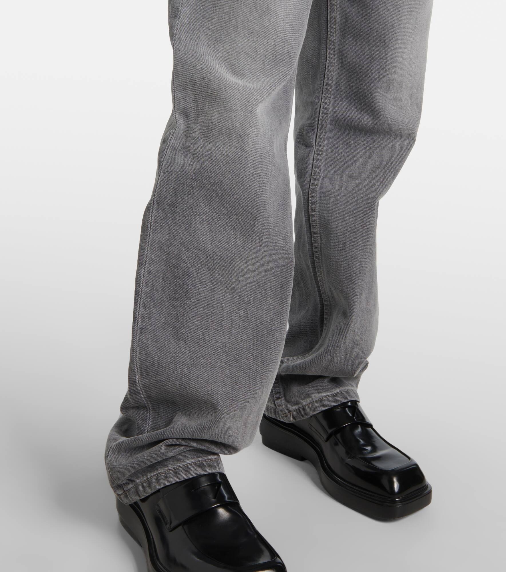 High-rise straight jeans - 5
