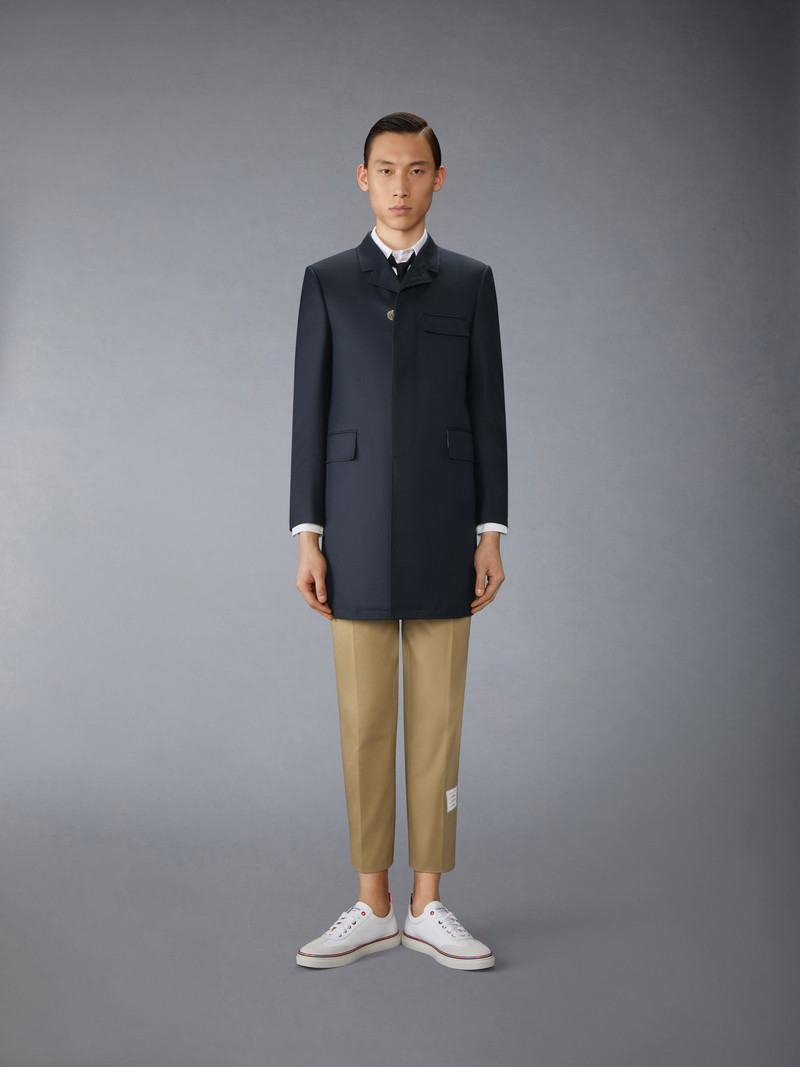 Thom Browne SUPER 120s TWILL CHESTERFIELD OVERCOAT outlook