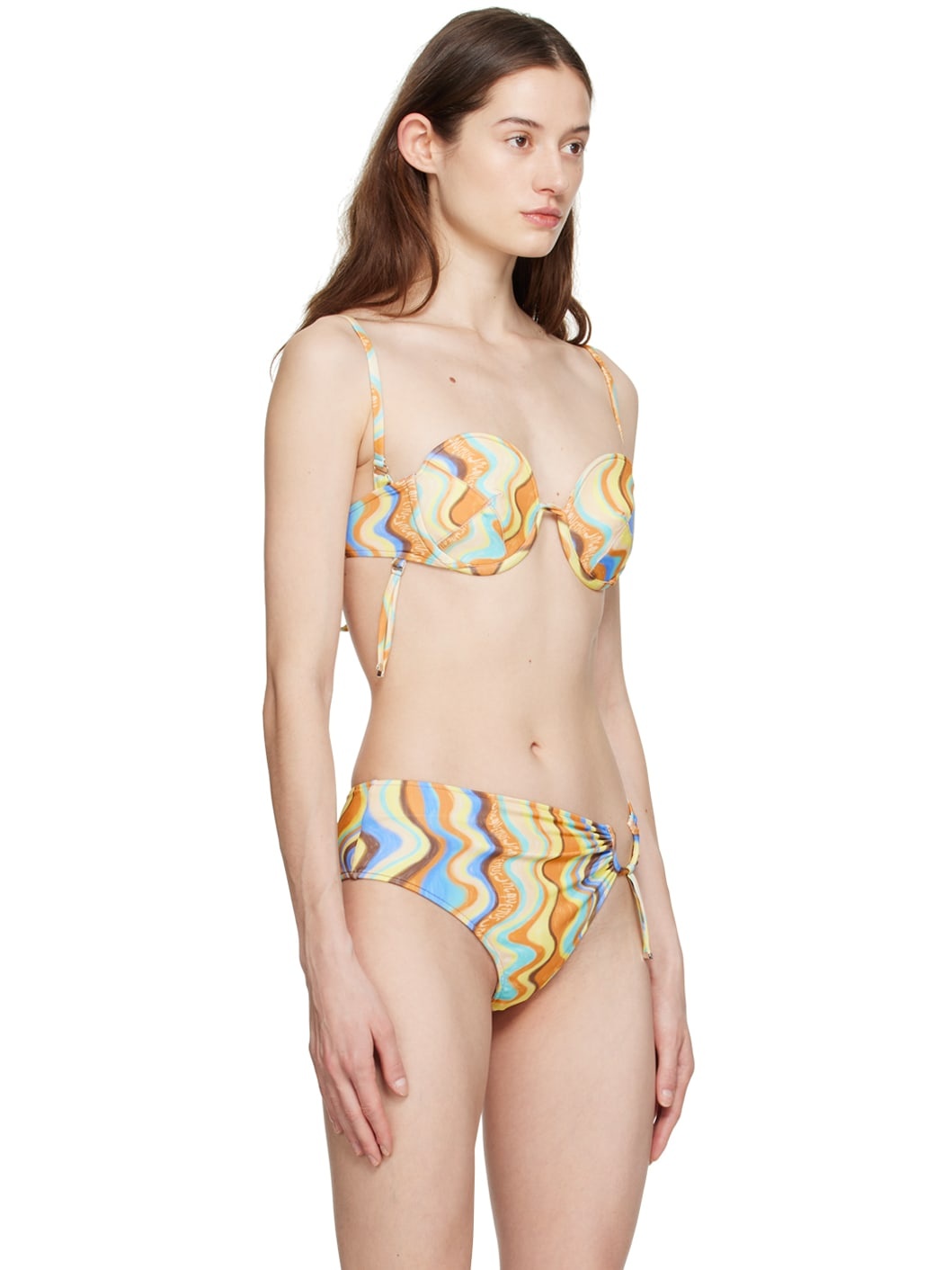 Multicolor Le Raphia 'Le Haut De Maillot Aouro' Bikini Top - 2