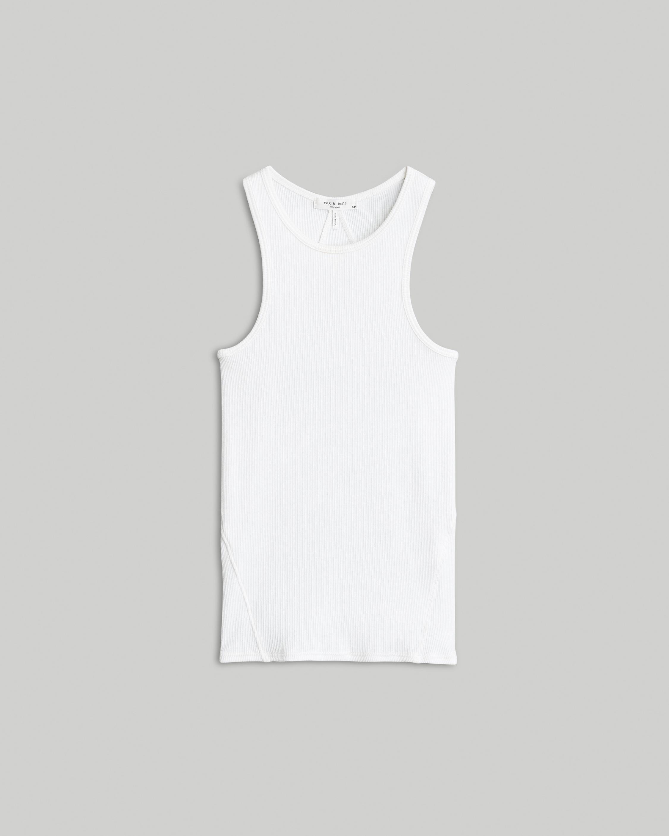The Essential Rib Tank
Rib Cotton T-Shirt - 1