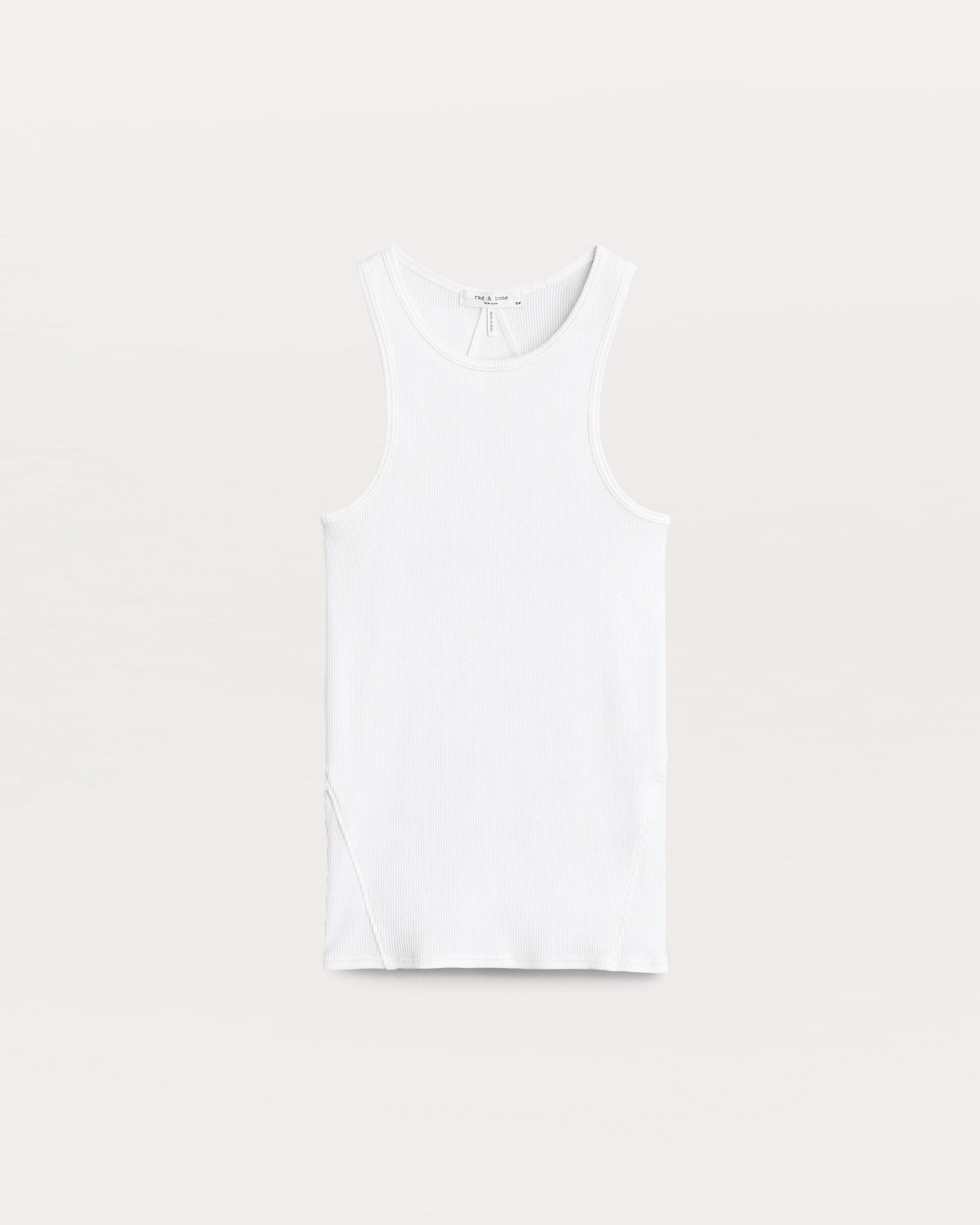 The Essential Rib Tank
Rib Cotton T-Shirt - 1