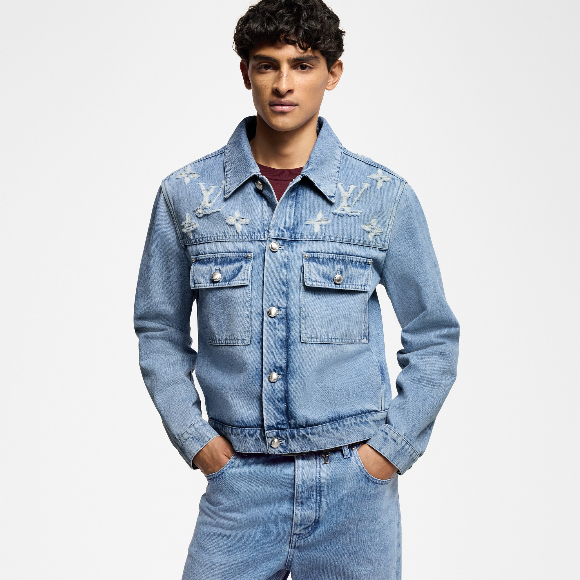 Denim Trucker Jacket - 2