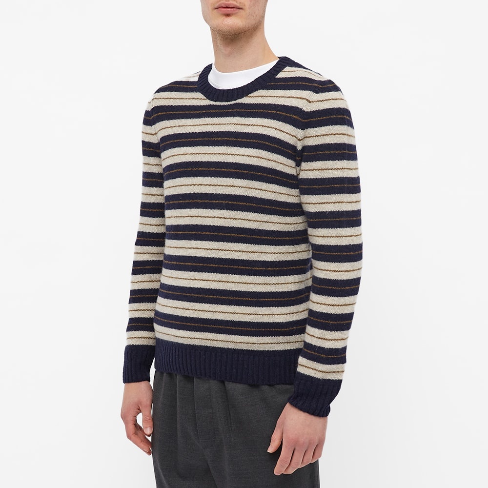 A.P.C. Toni Stripe Crew Knit - 3