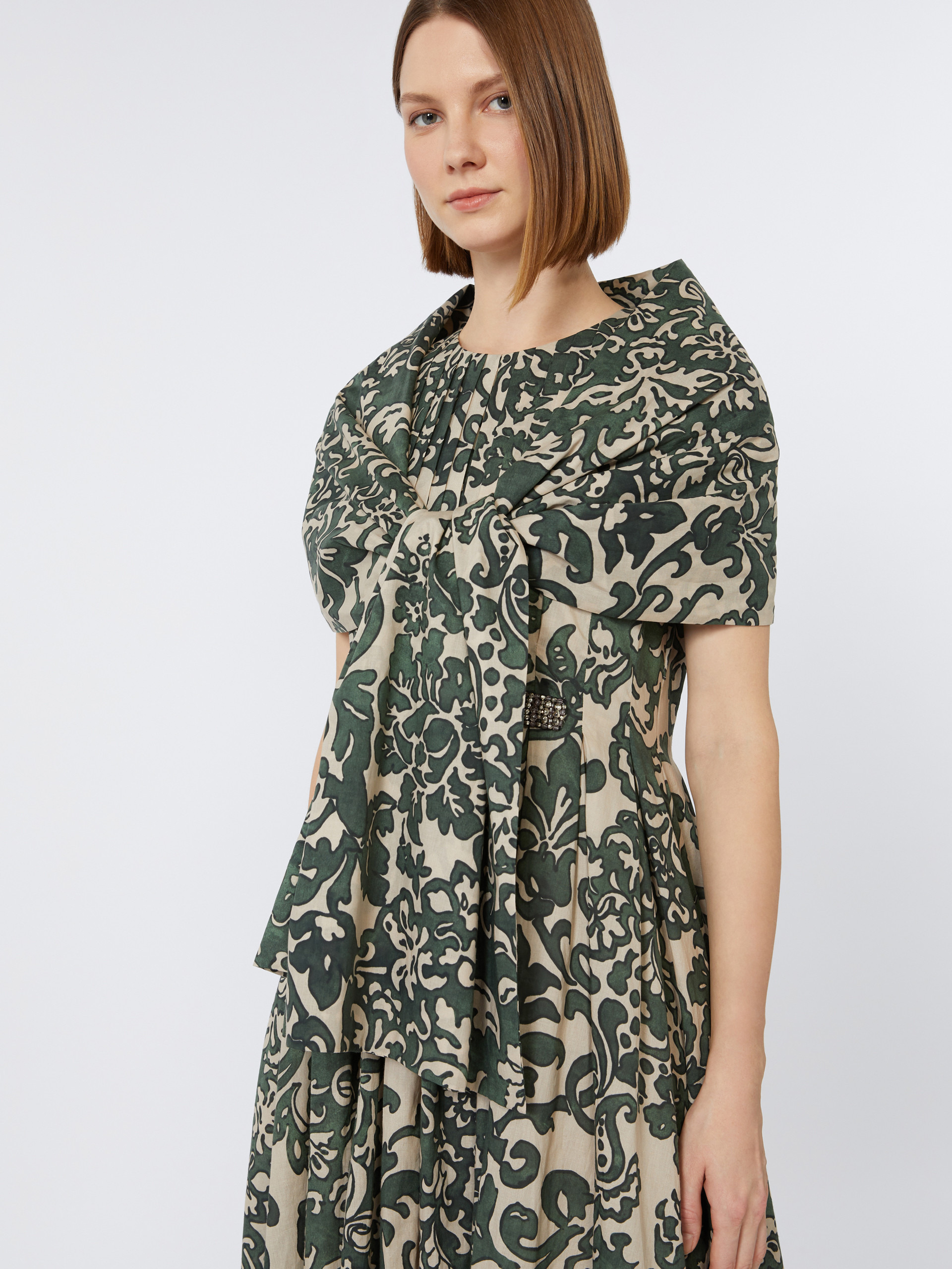 VIOLA Patterned cotton stole - 4
