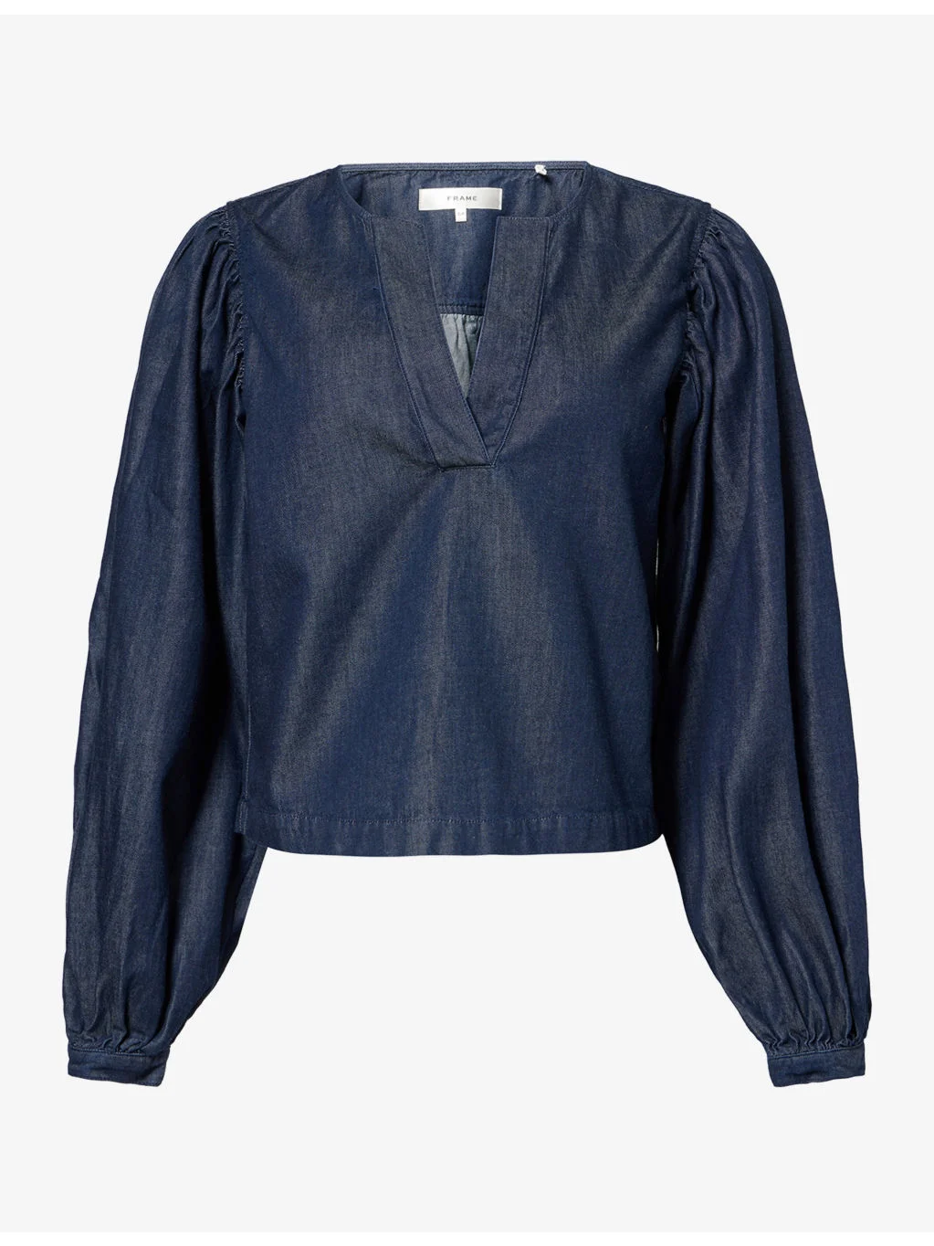 The Off Duty Popover Denim Blouse - 1