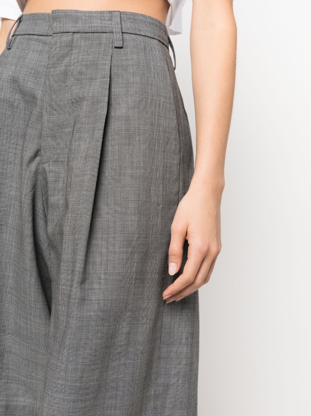tailored knee-length shorts - 5