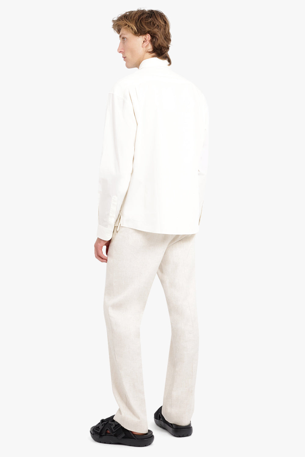 LA CHEMISE SIMON | SPIRALEMAN BLACK/BEIGE - 4