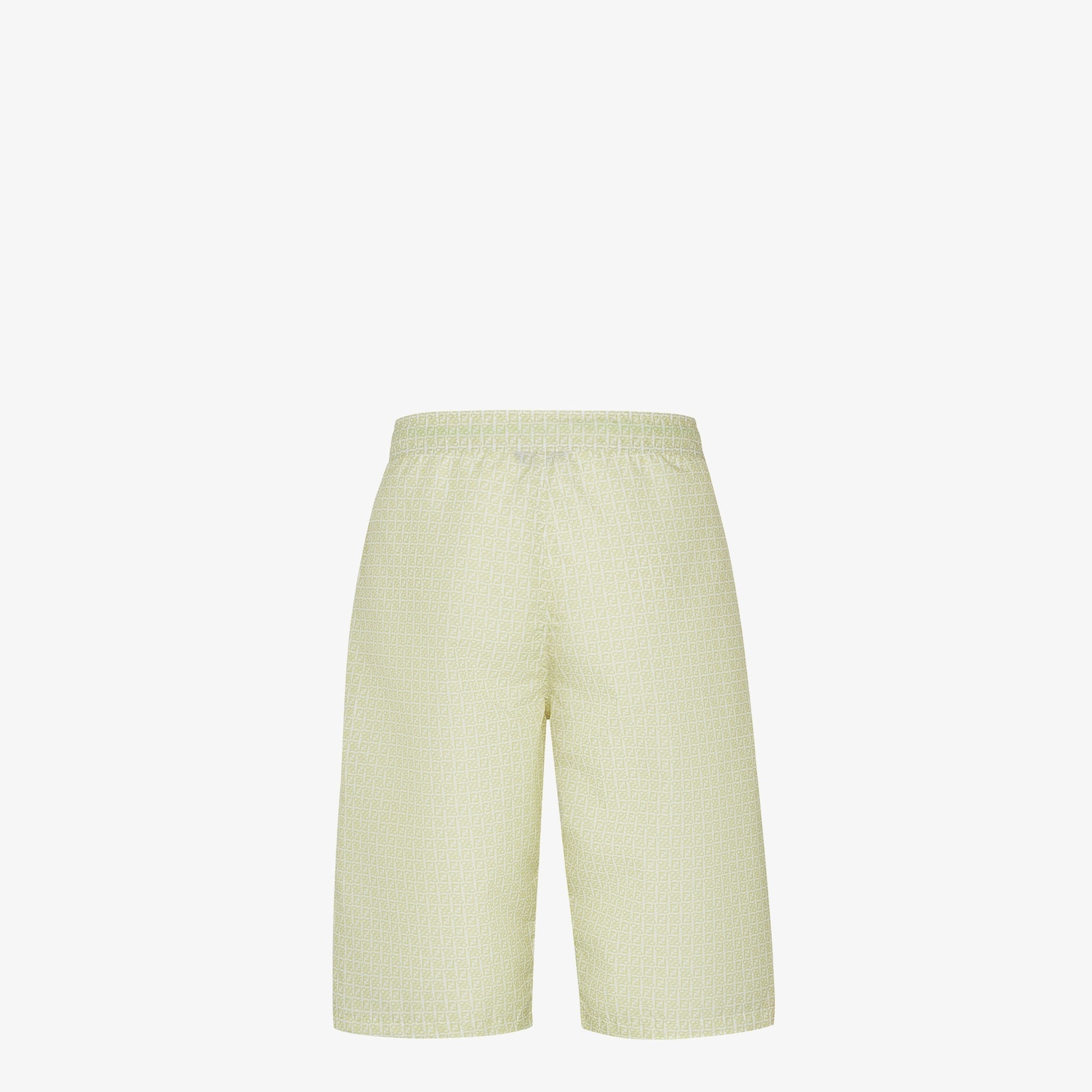 Green nylon Bermudas - 2