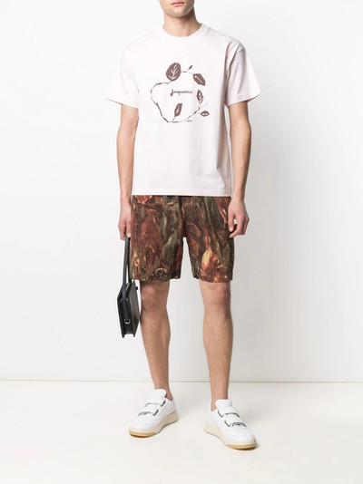 JACQUEMUS graphic print short-sleeved T-shirt outlook