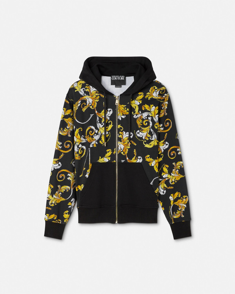 Outline Barocco Zip Hoodie - 1