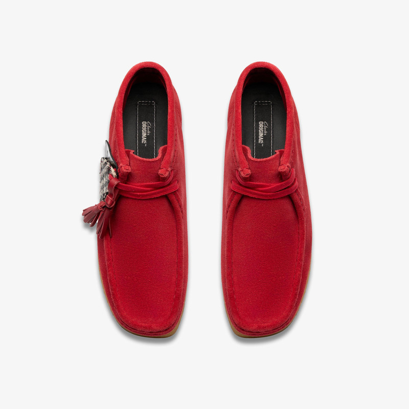 Wallabee Boot
Red Suede 8