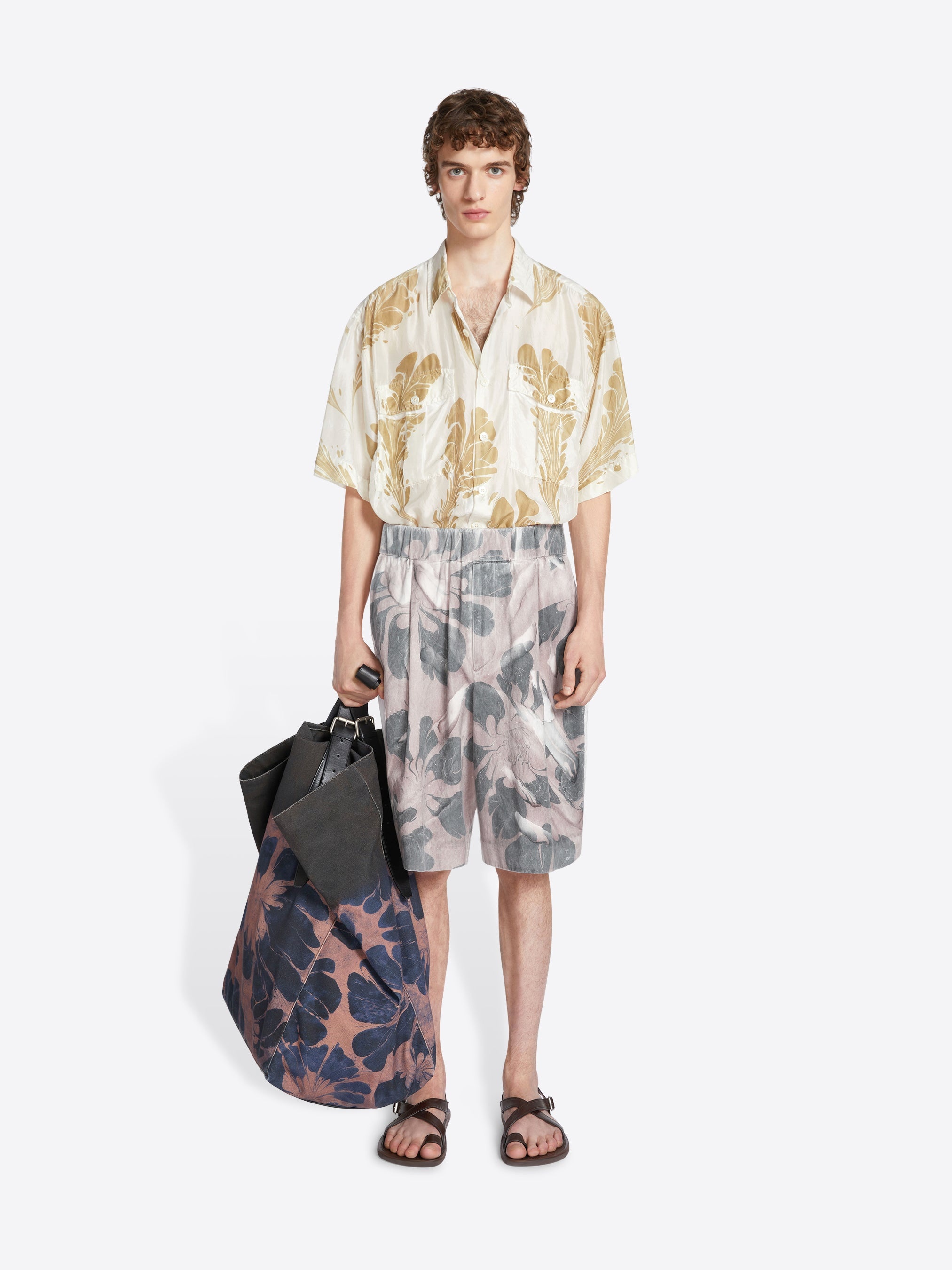 LARGE PRINTED TOTE - 6