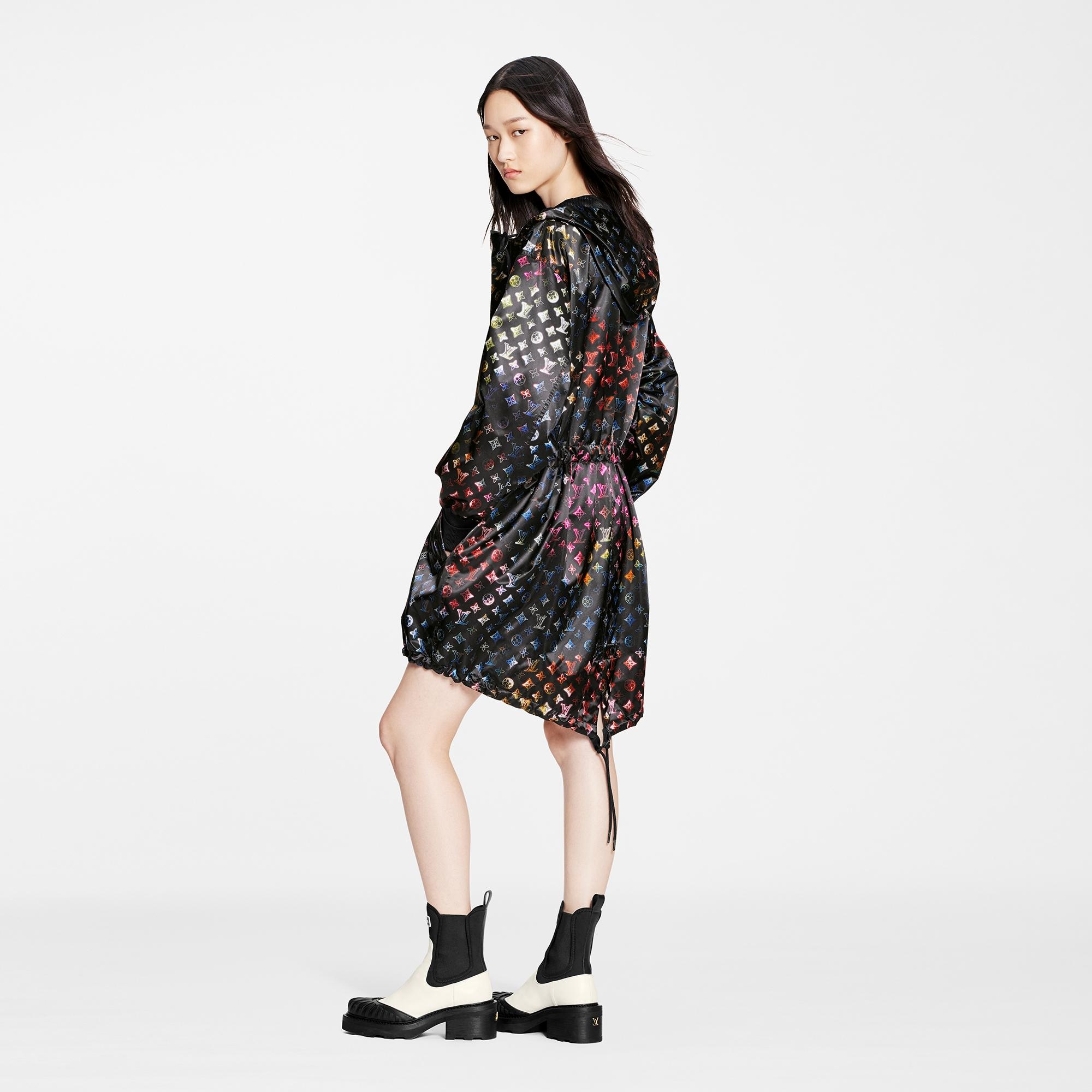 Neon Mahina Monogram Long Parka - 4