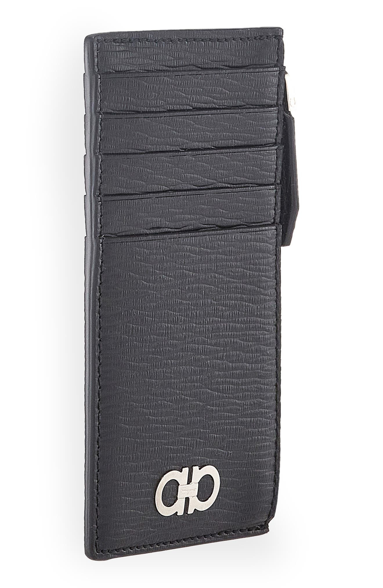 Revival Double Gancio Bicolor Zip Card Case - 4