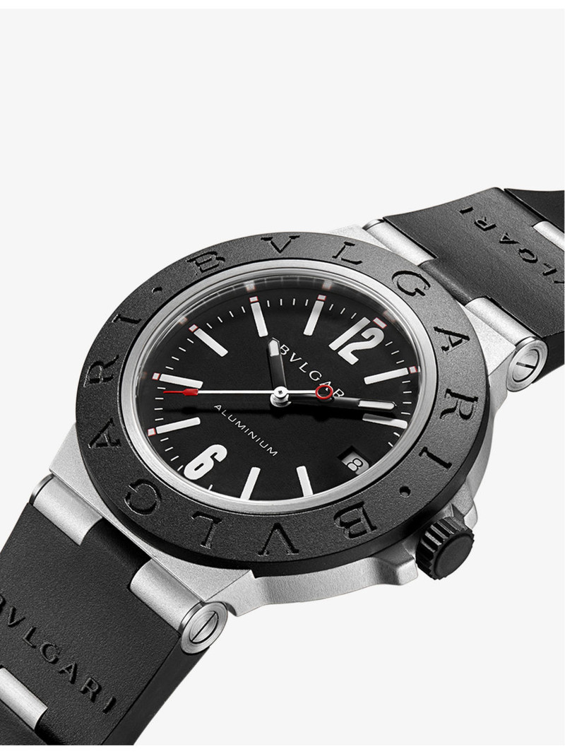 BVLGARI Aluminium titanium automatic watch outlook