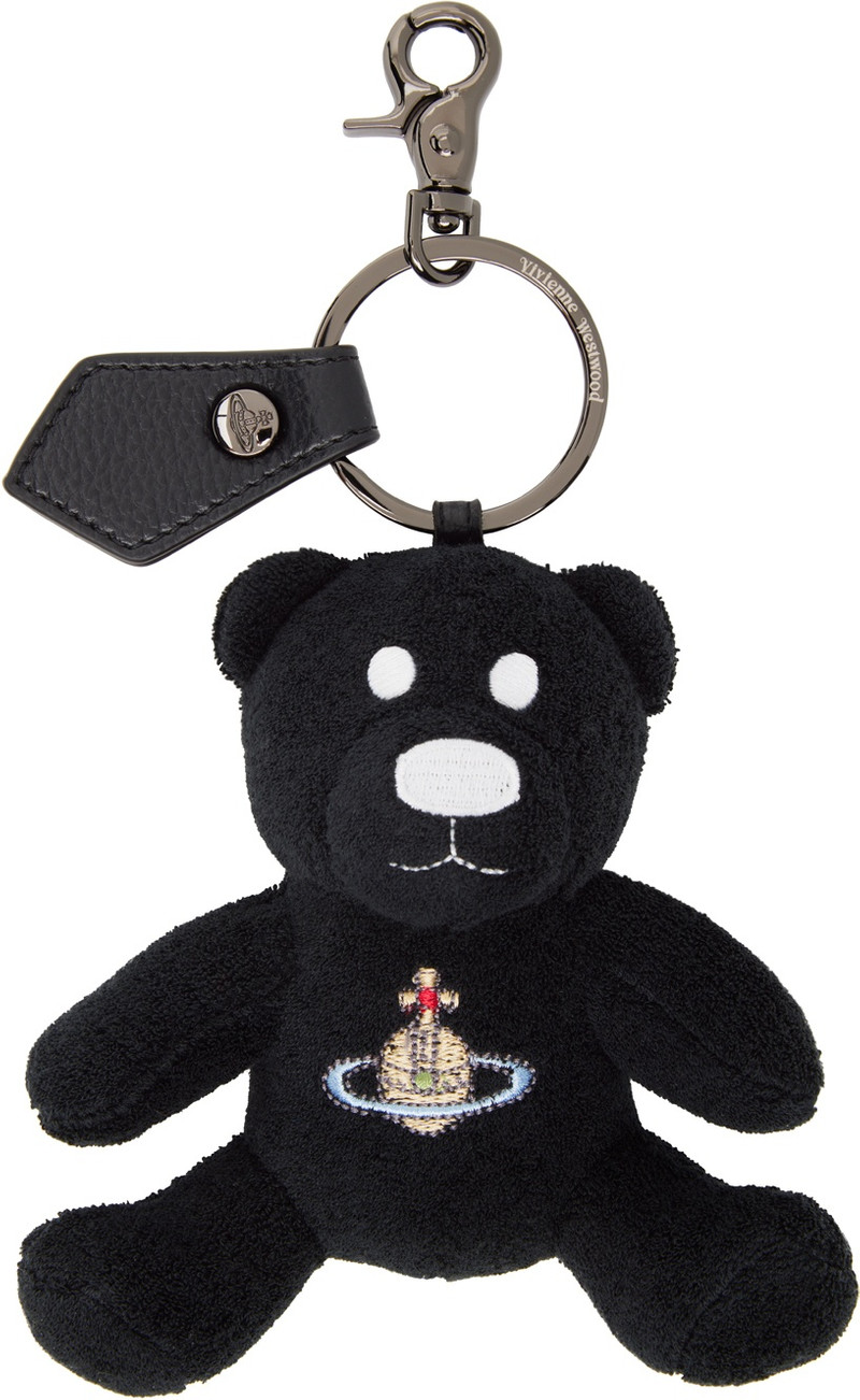 Black Teddy Keychain 1