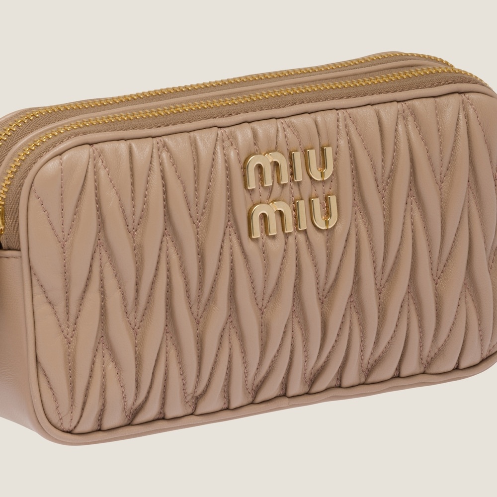 Matelassé nappa leather mini-bag - 7