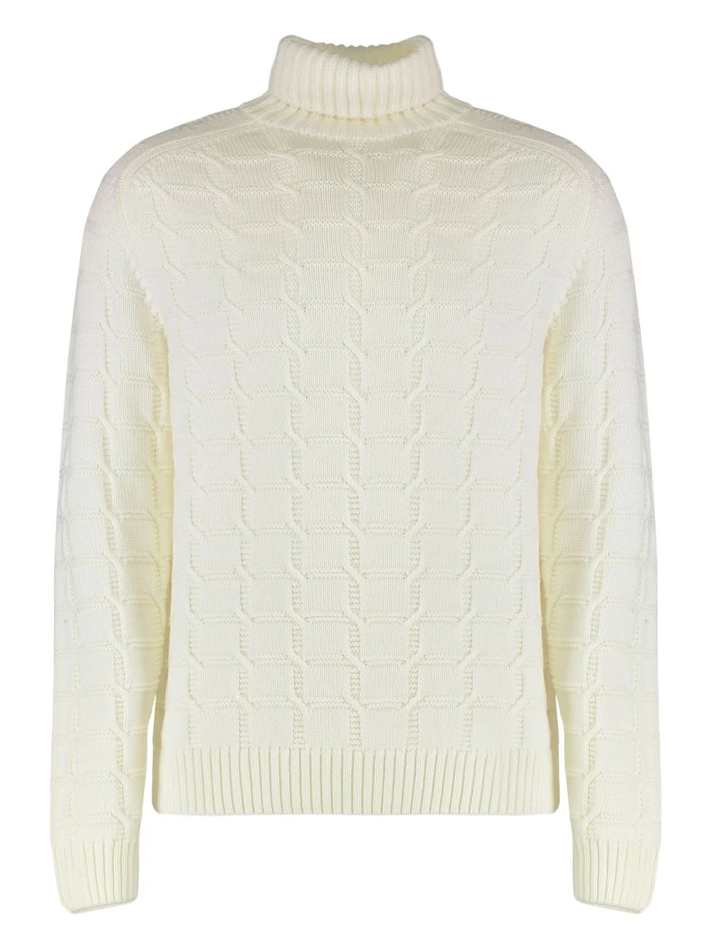 turtleneck long-sleeve sweater - 1