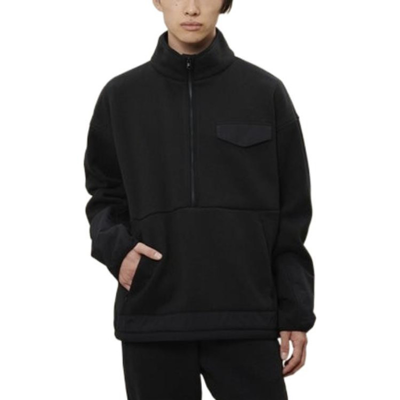 New Balance New Balance MET24 Half Zip Pullover 'Black' AMT25005-BK outlook