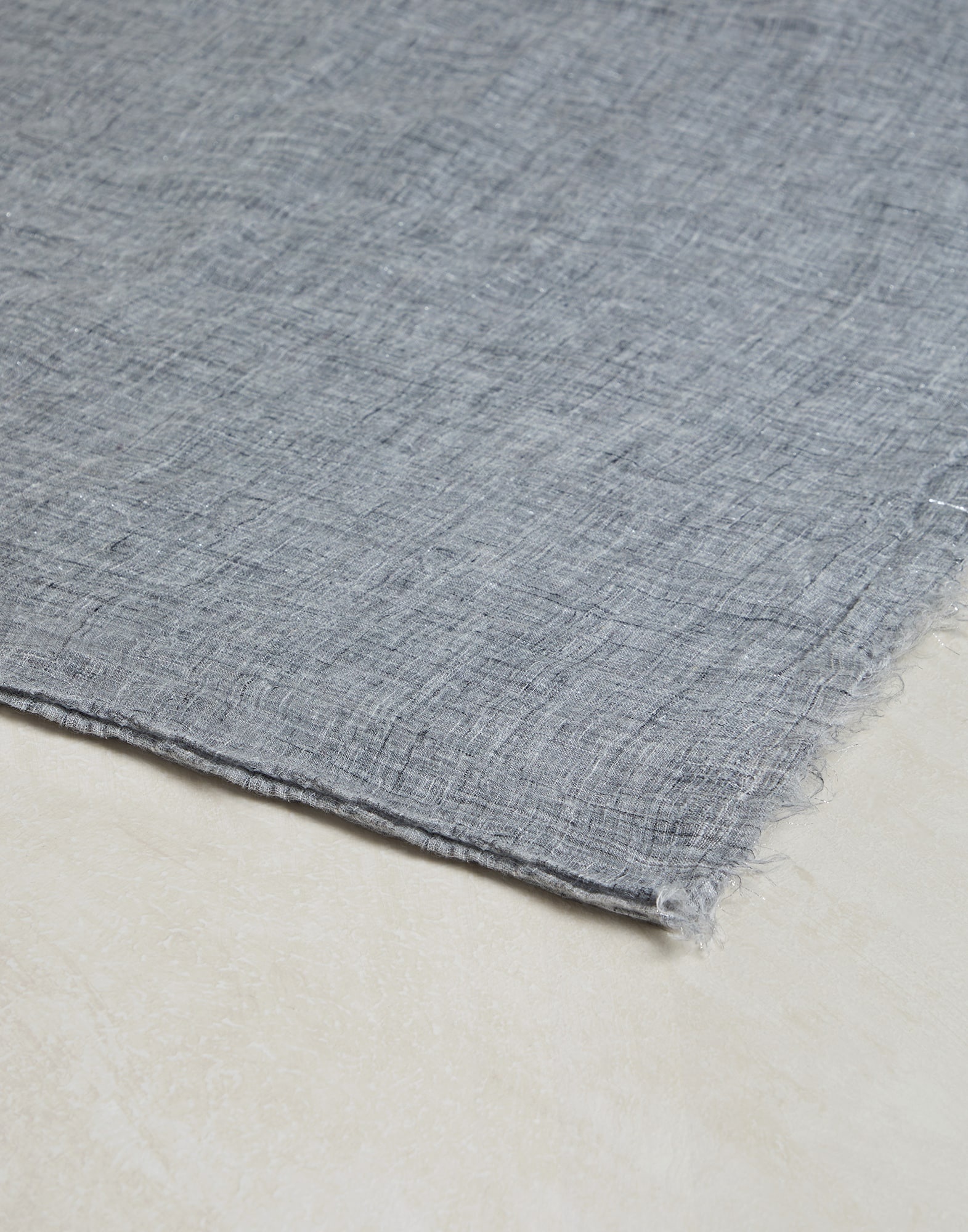 Sparkling mélange linen scarf - 2
