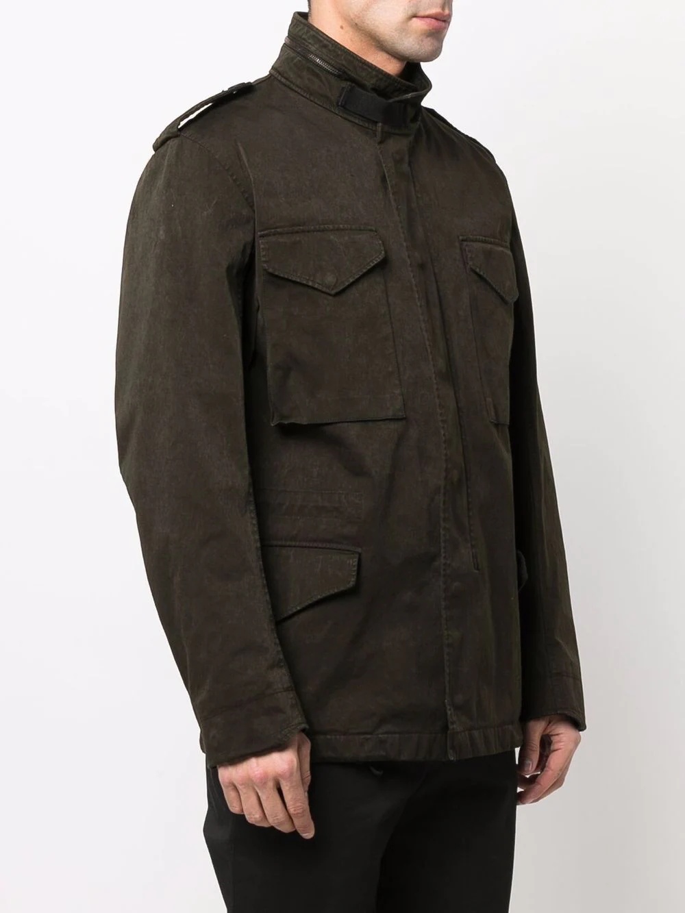 hooded field jacket - 3