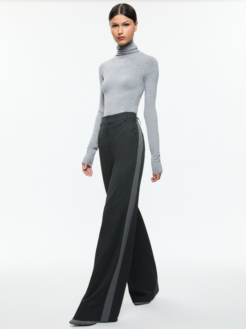 MAL LOW RISE STRAIGHT LEG PANT WITH SIDE STRIPE 6