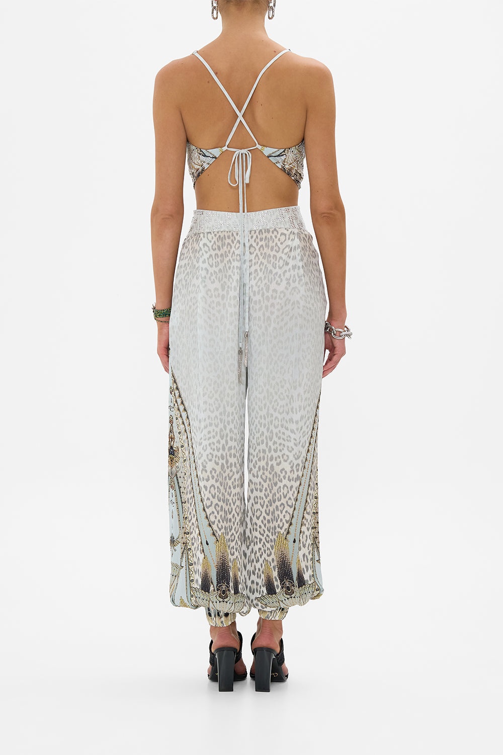 ASYMMETRICAL BELTED PANT - 3