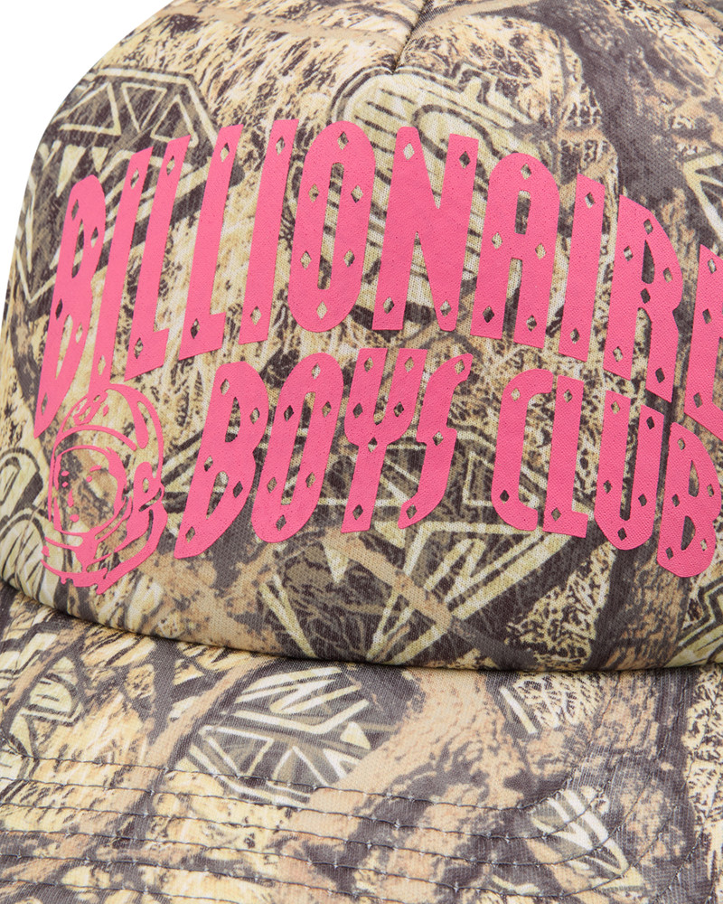 DIAMONDS & DOLLARS TREE CAMO ARCH LOGO TRUCKER CAP 3