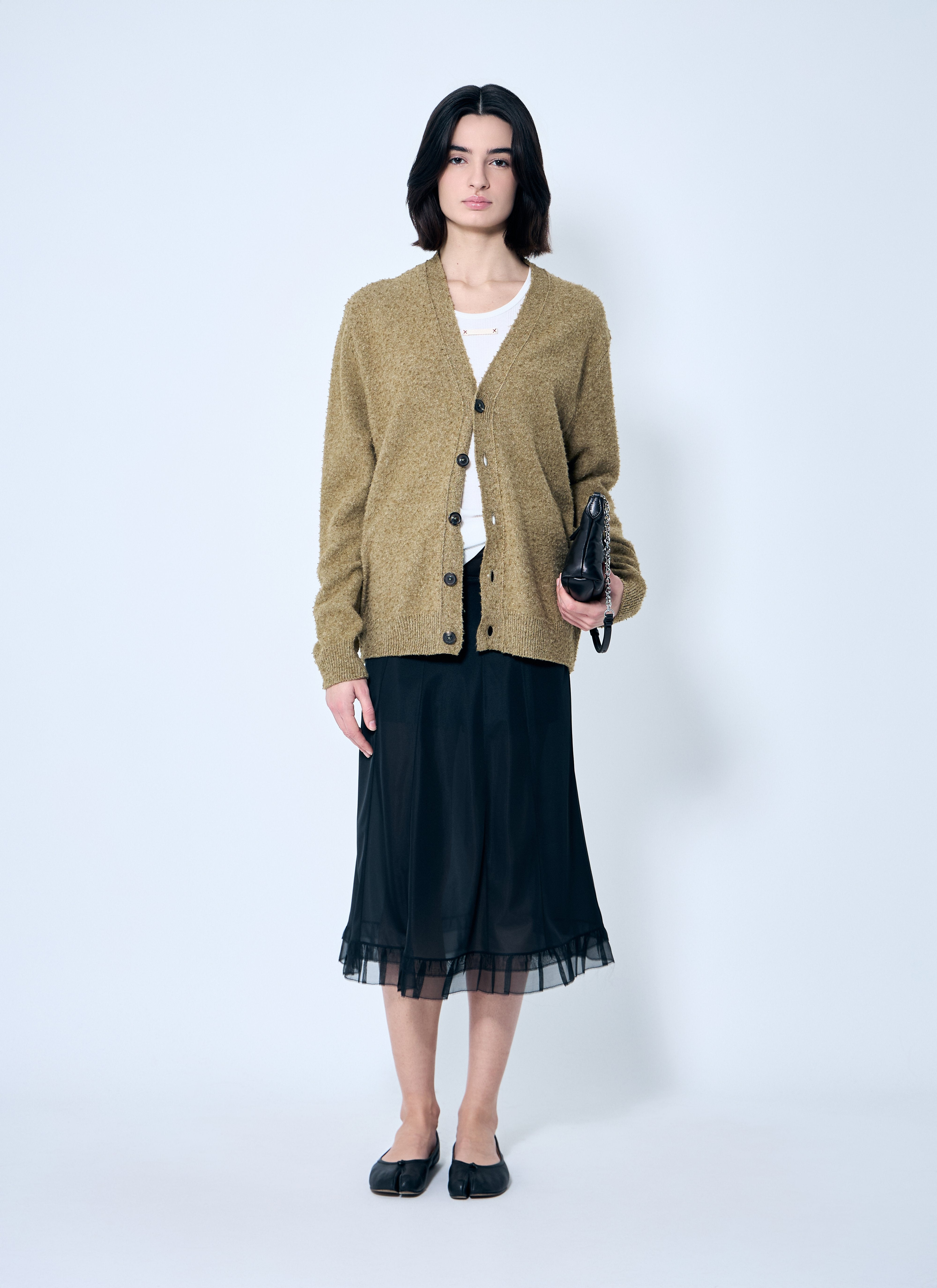 Maison Margiela Women Wool-Blend Cardigan - 2