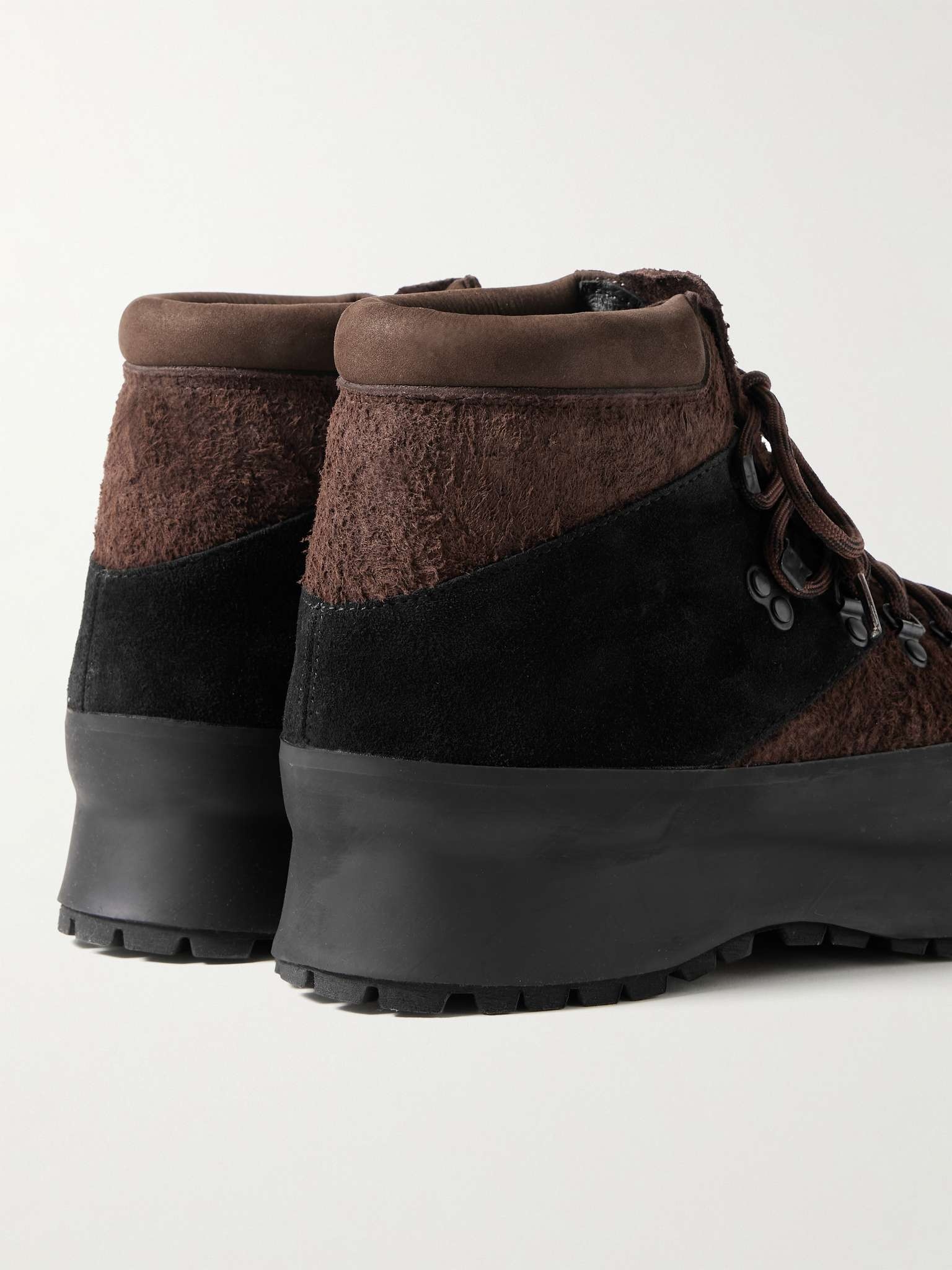 Rosset Rubber-Trimmed Suede Boots - 5