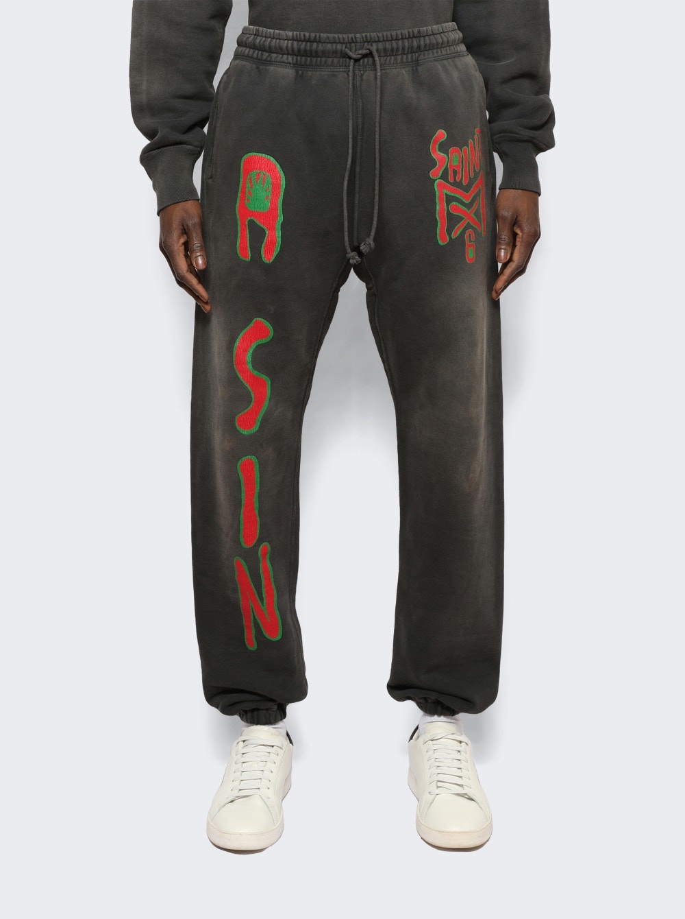 SAINT M×××××× MX6 Sweatpant Black | REVERSIBLE 