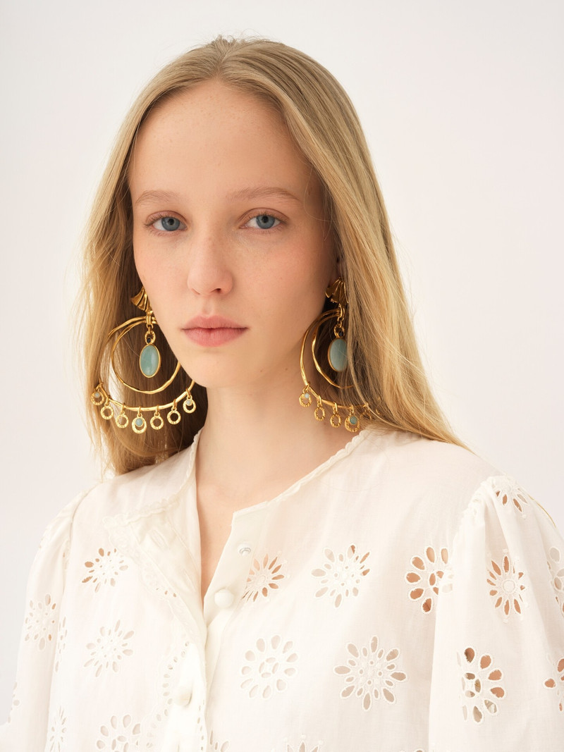 Chloé THE CHLOÉ SUNFLOWER EARRINGS outlook