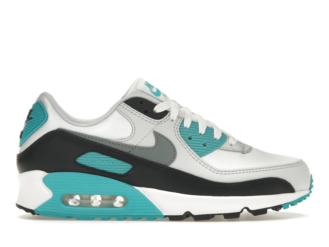 Nike Air Max 90 White Teal Nebula (Women's) - 1