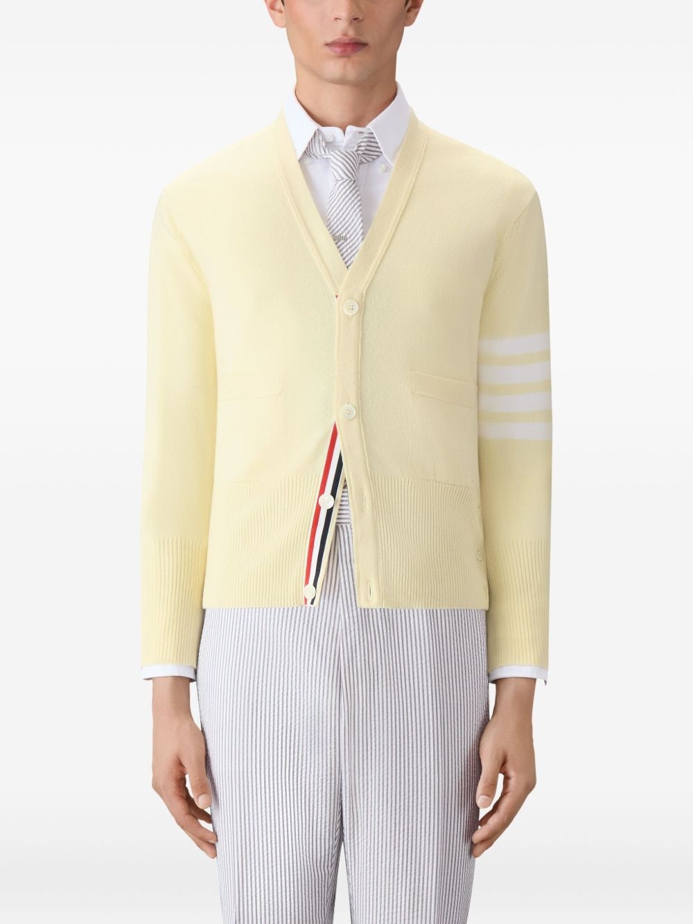 4-Bar stripe cardigan - 3