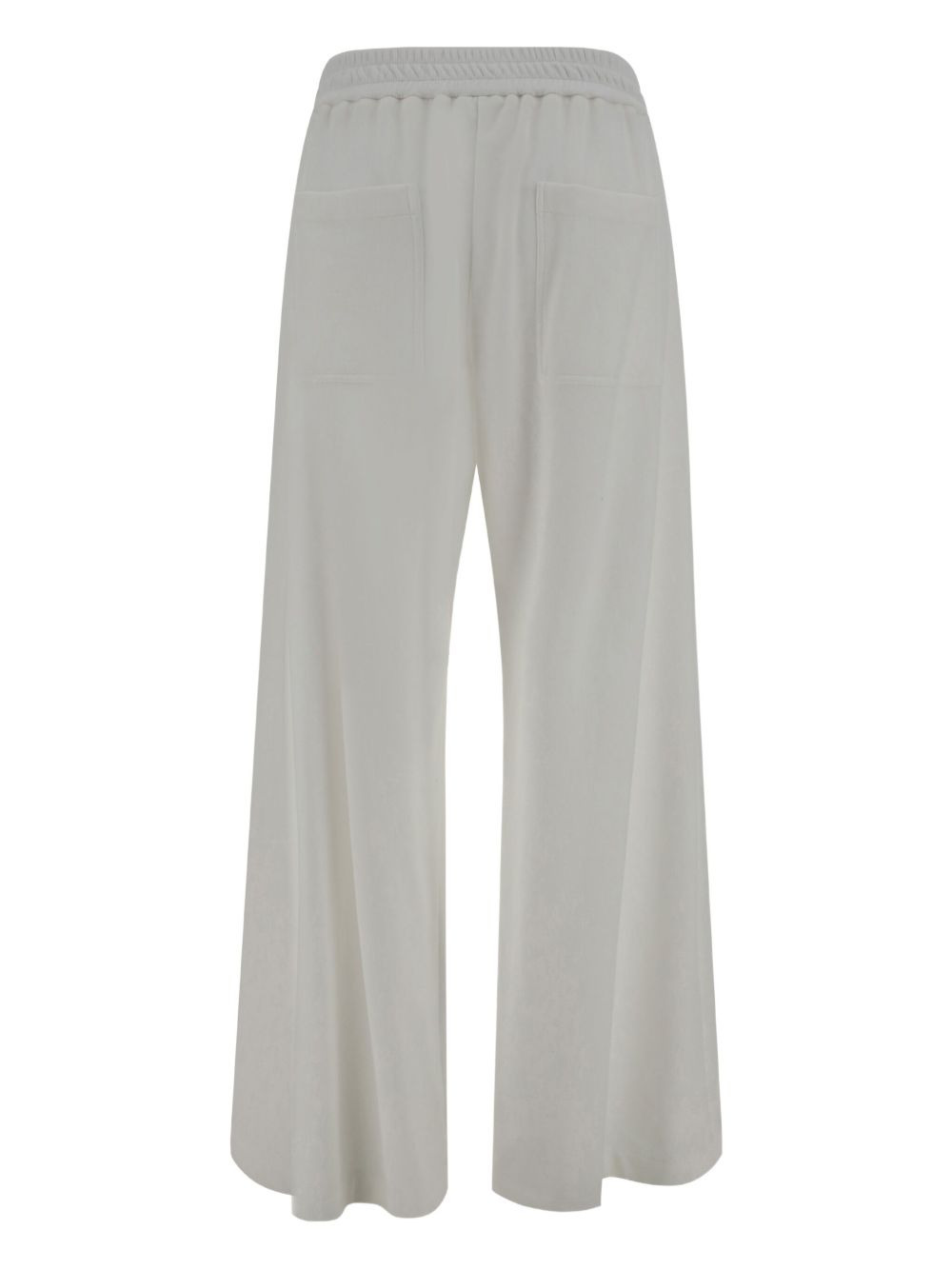 elasticated-waist palazzo trousers - 2