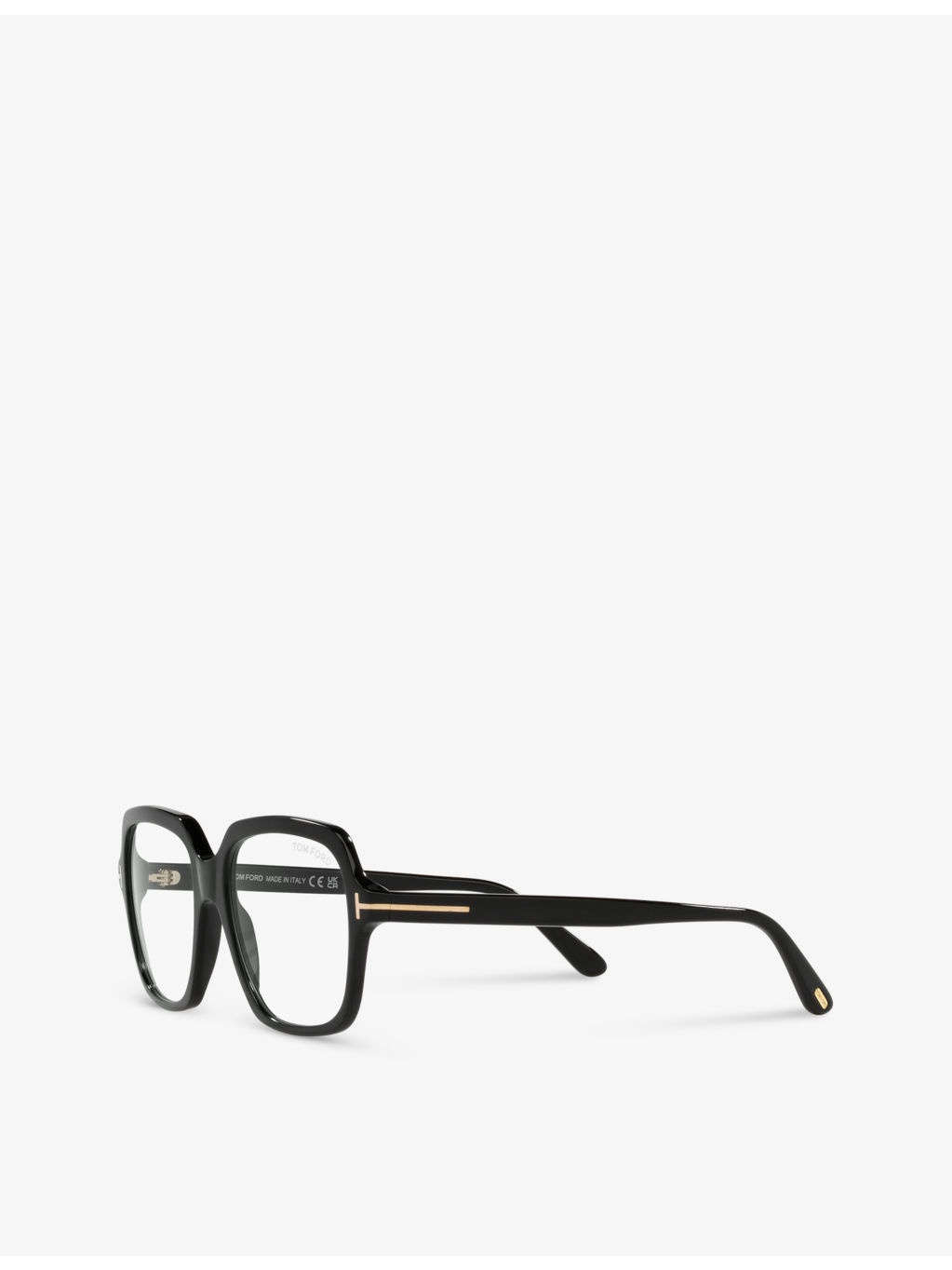 FT5908-B irregular-frame acetate glasses - 3