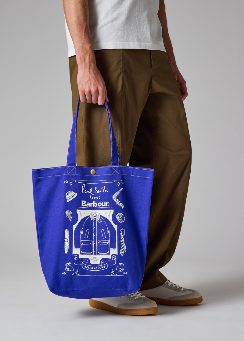 Paul Smith loves Barbour - Best In Show Tote Bag 5